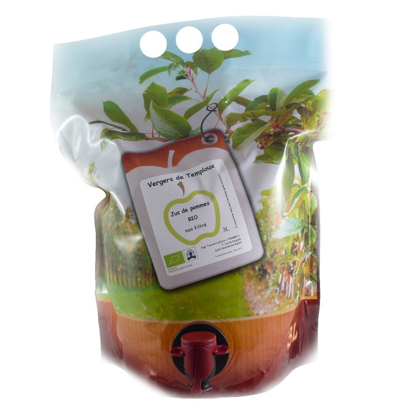 Jus de Pomme TOUBIO en poche 3L