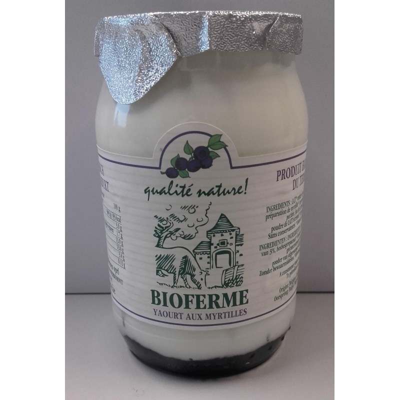 Yaourt Myrtille 150g