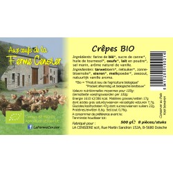 Crêpes de la Ferme Censier 8pc 500g