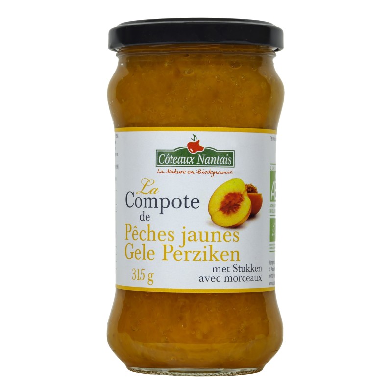CN Compote de Pêche Jaune