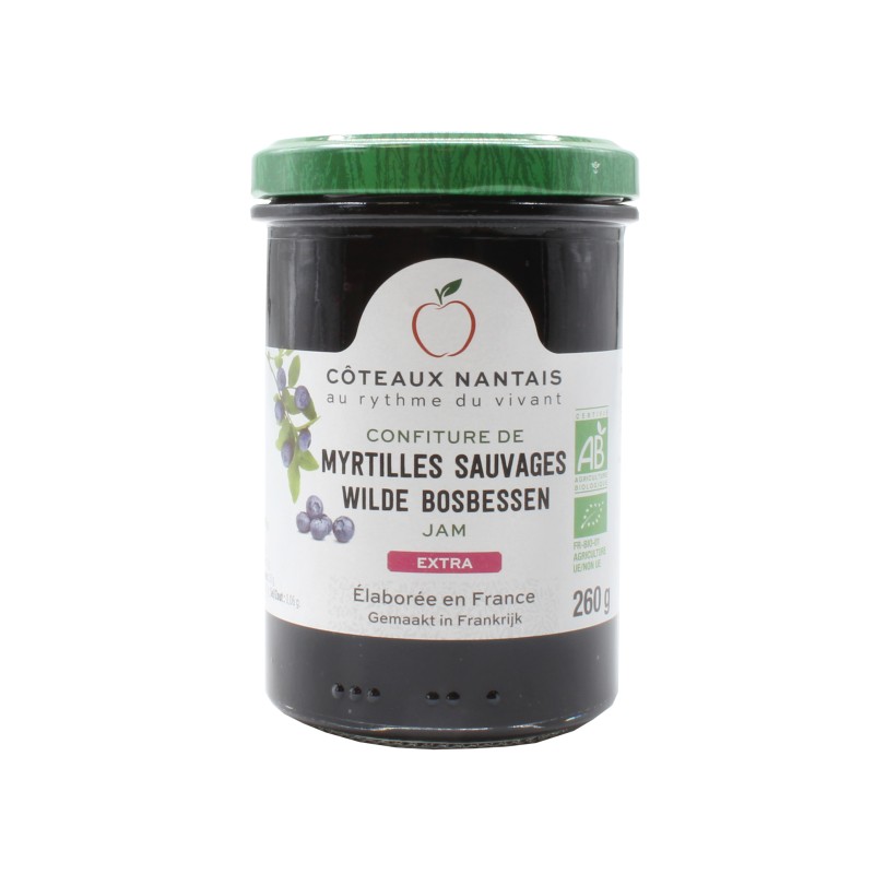 CN Confiture de Myrtille 260gr