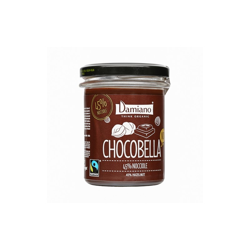 DAM-014 CHOCOBELLA noisettes et cacao NOIR 200g