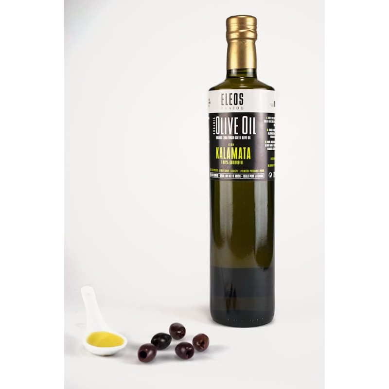 ELEOS Huile d'Olive Kalamata AOP Bouteille 75cl