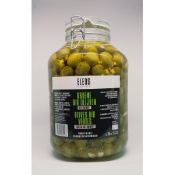 Olives Vertes aux Amandes Bocal de 4.7 kg