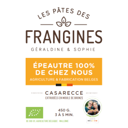 F005 Pâte Casarecce Epeautre Belge