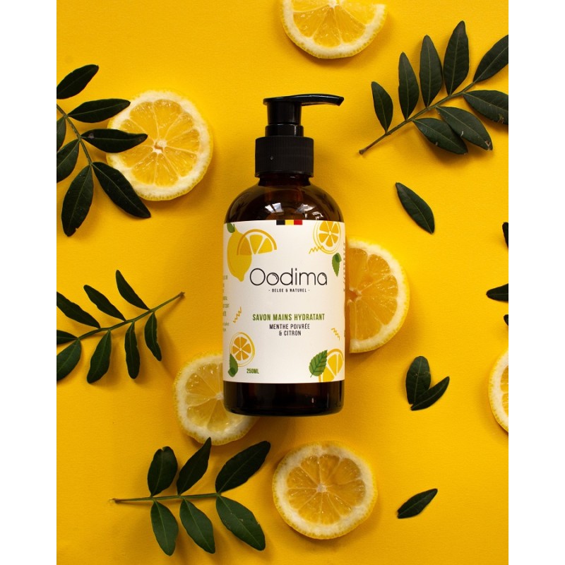 Savon Mains Hydratant 250ml Citron Menthe poivrée