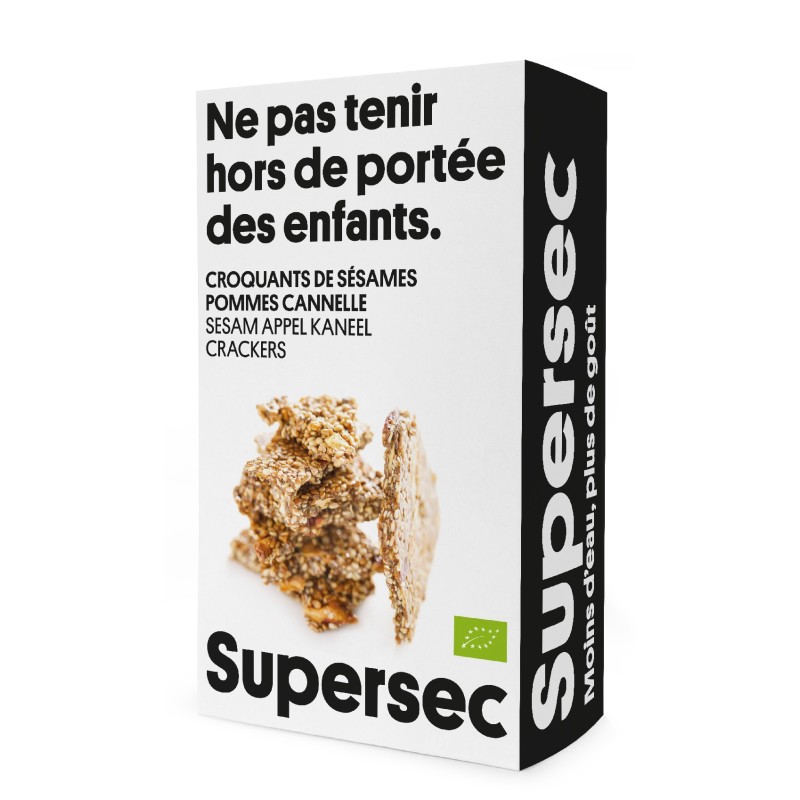 SS Croquant sésame pomme-cannelle 110gr