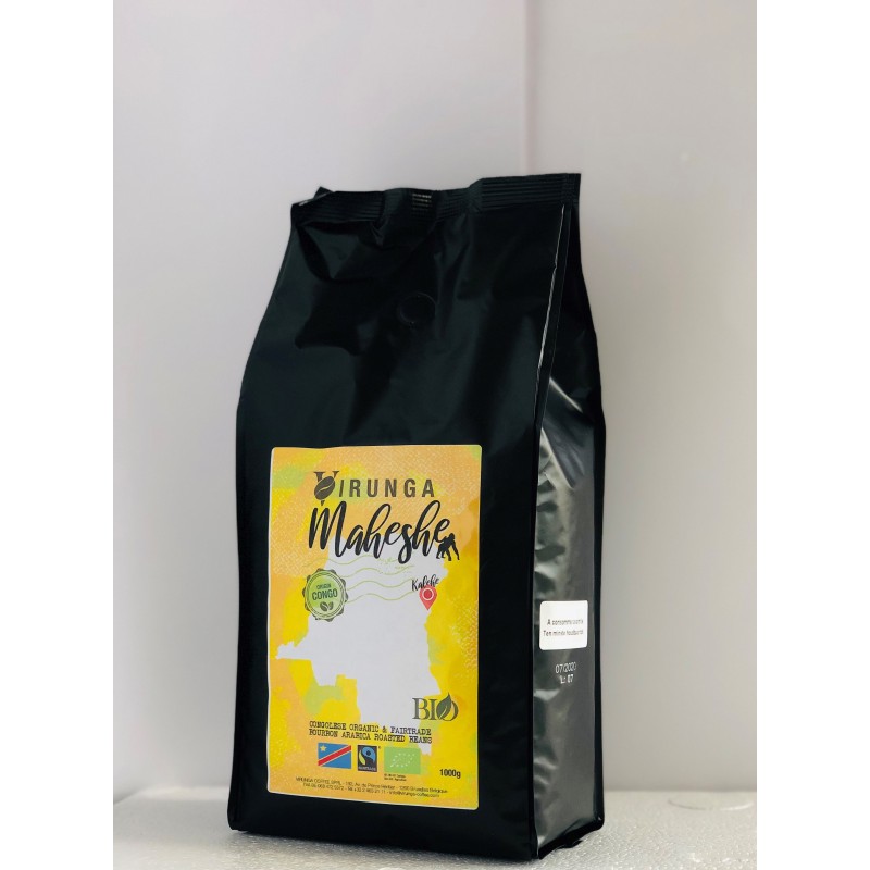 VIRUNGA Café MAHESHE grains 1Kg