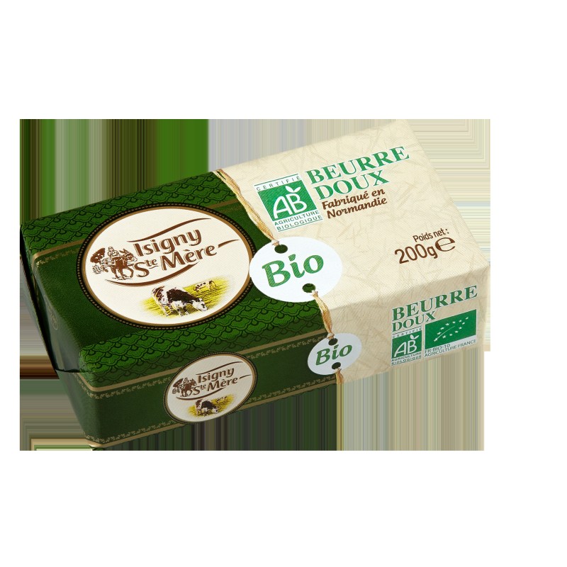 Beurre d'Isigny Doux 200g