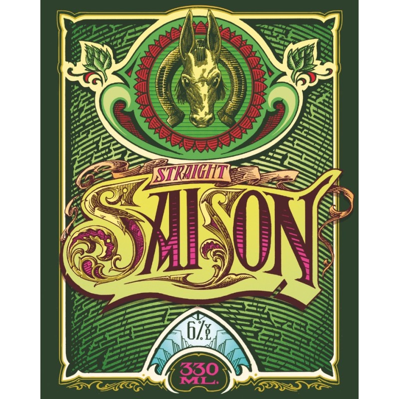 Bière La Mule - Straight Saison 6%