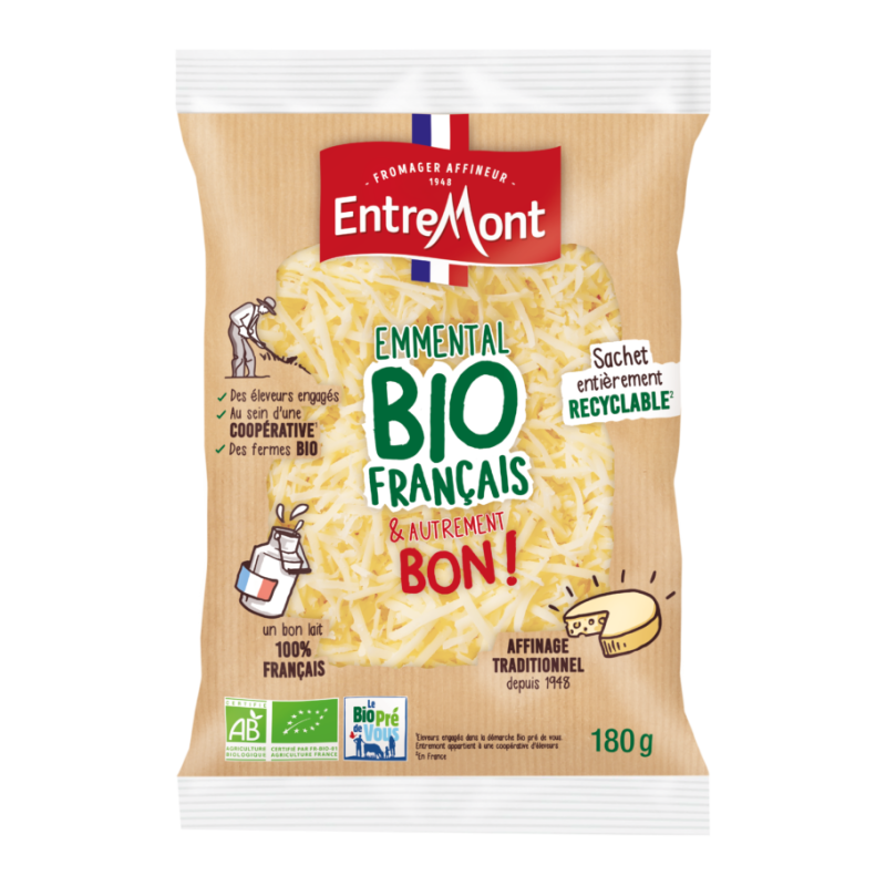 Emmental Râpé 180g