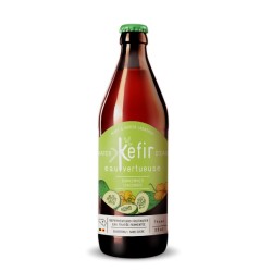 Eau Vert. KEFIR Concombre 33cl