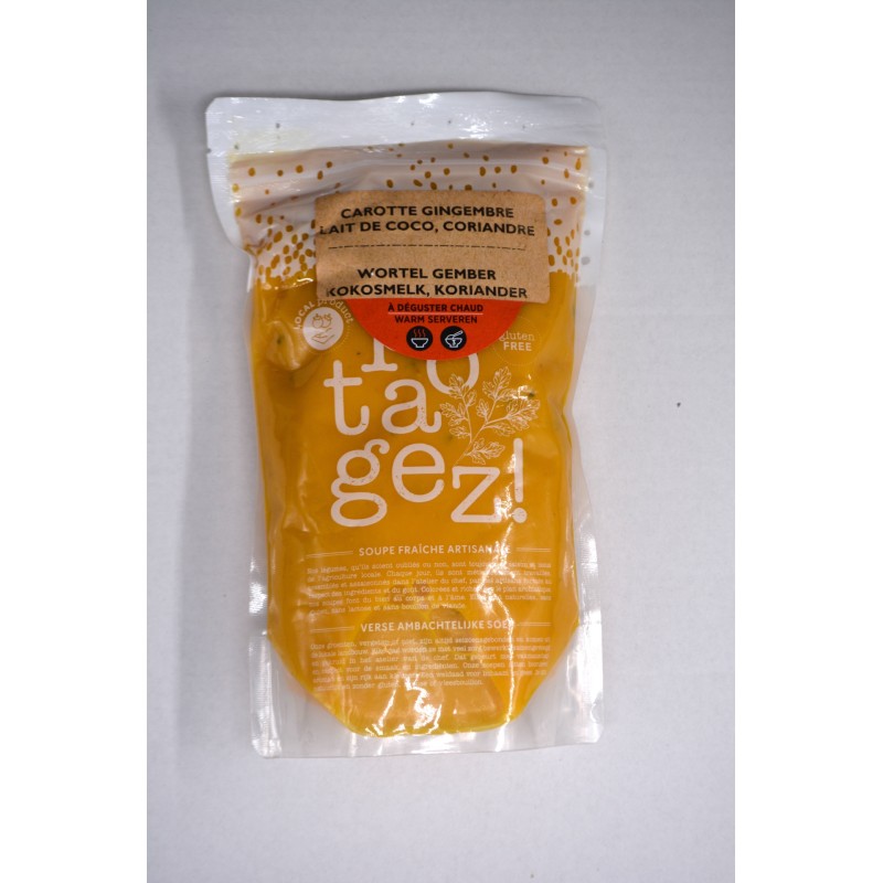 Soupe fraîche Carotte-Coco-Gingembre 950ml