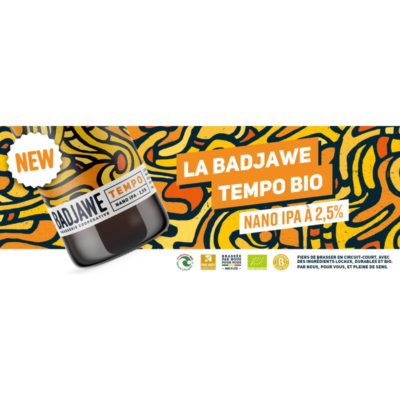 Bière BADJAWE Tempo 33cl