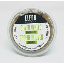 Olives en barquette Vertes SANS noyaux 220g