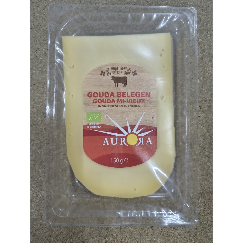 Gouda Vache Mi-Vieux Tranches 150g