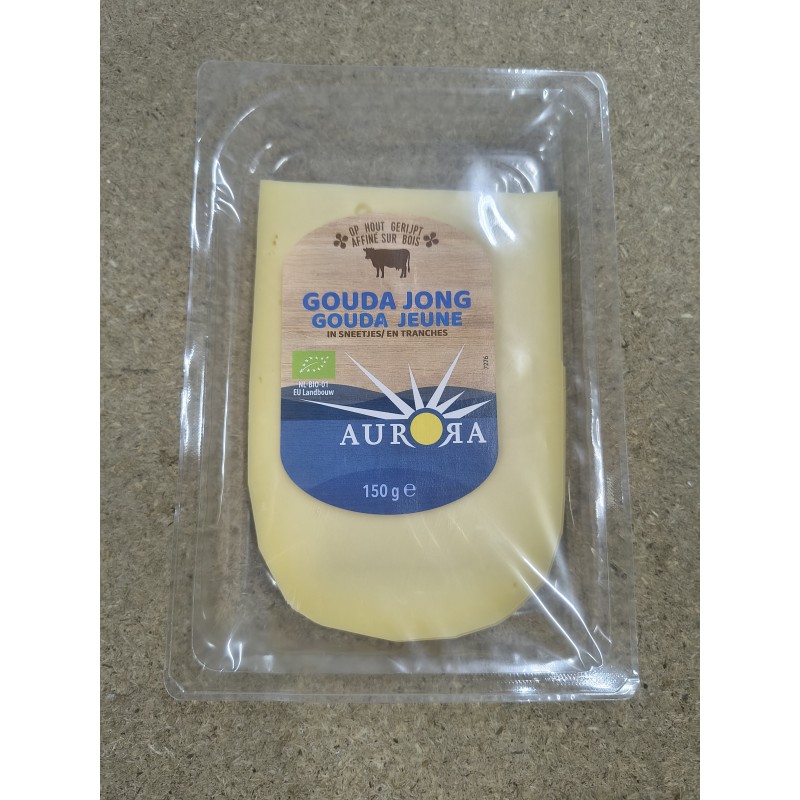Gouda Vache Jeune Tranches 150g