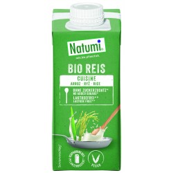 NATUMI Crème végétale Riz