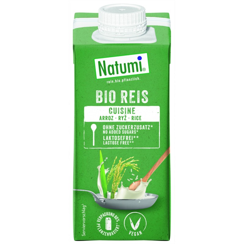 NATUMI Crème végétale Riz