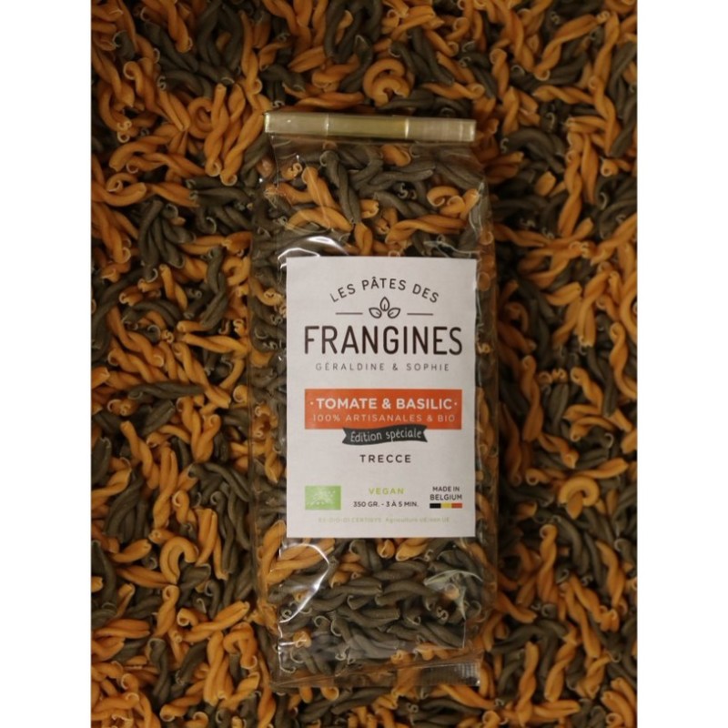 Pâte Trecce DUO Tomate Basilic 350g