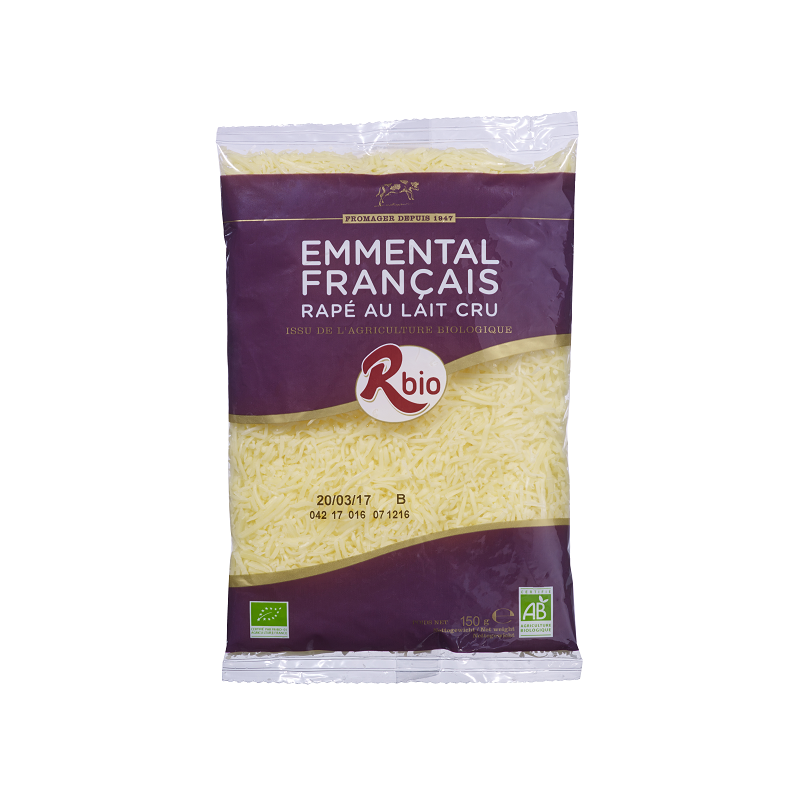 Emmental râpé 150g