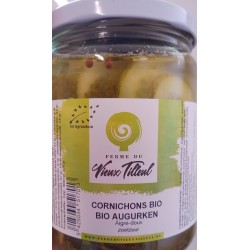 Vieux Tilleul Cornichon Aigre-doux tranché 300g