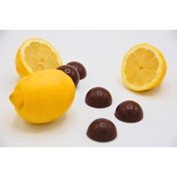 N316 VRAC Domes praliné citron cho noir 71%