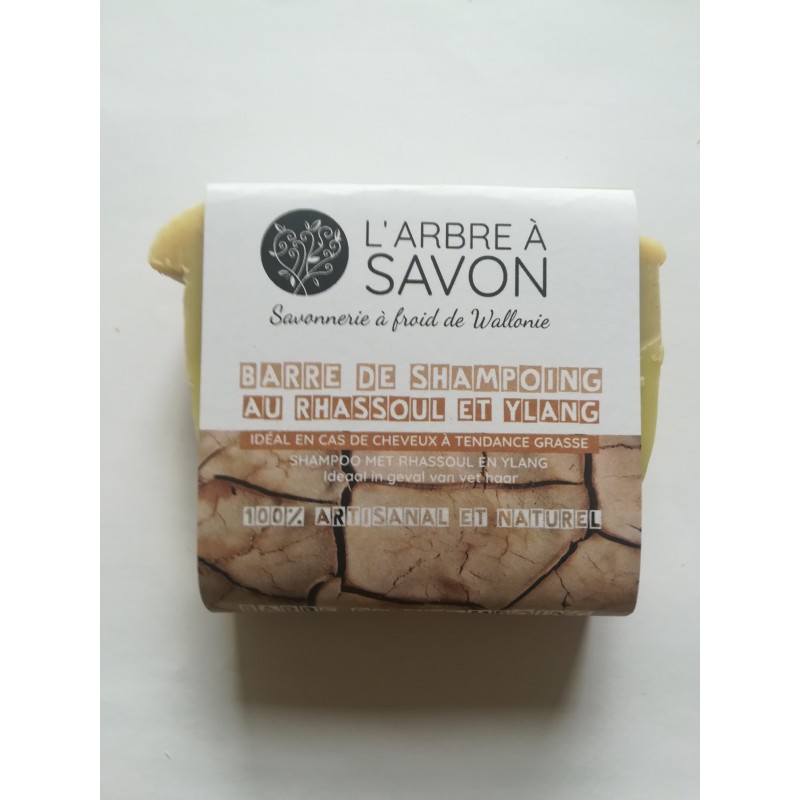 Shampoing solide rhassoul ylang