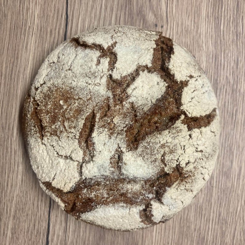 PAIN 102. Levain Seigle 100% 800g