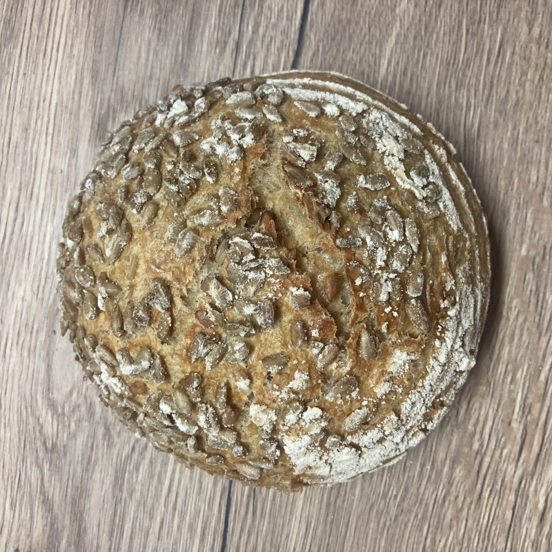 PAIN 411. Levain Froment 80% TOURNESOL 400g