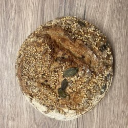 PAIN 441.Levain Froment 80% SESAM-TOURN-POTIR 400g