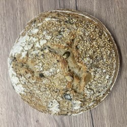 PAIN 442.Levain Froment 80% SESAM-TOURN-POTIR 800g