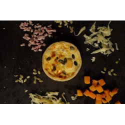 MN Quiche Butternut, jambon et comté 12cm