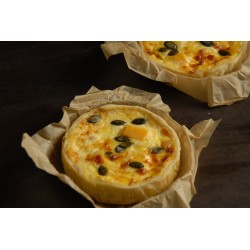 MN Quiche Butternut, jambon et comté 12cm