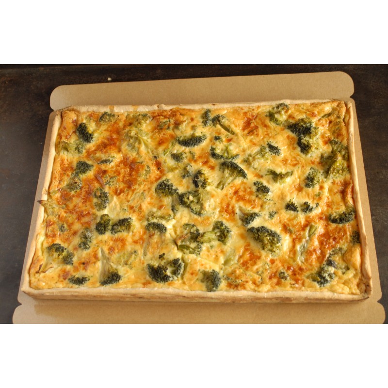 Quiche aux Brocolis (à la découpe) 3Kg