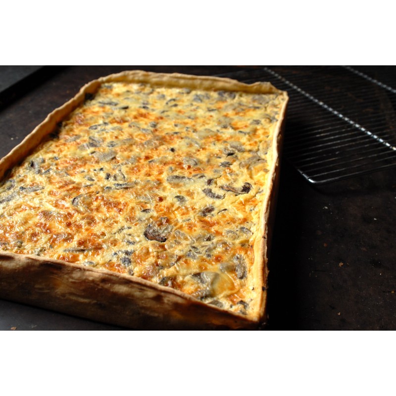 MN Quiche aux Champignons (à la découpe) 3Kg