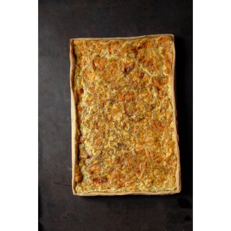 MN Quiche Chèvre-Tomates (à la découpe) 3Kg