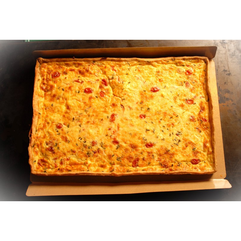 MN Quiche d'été (ricotta) à la découpe 3Kg