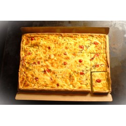 MN Quiche d'été (ricotta) prédécou. en 15 portions
