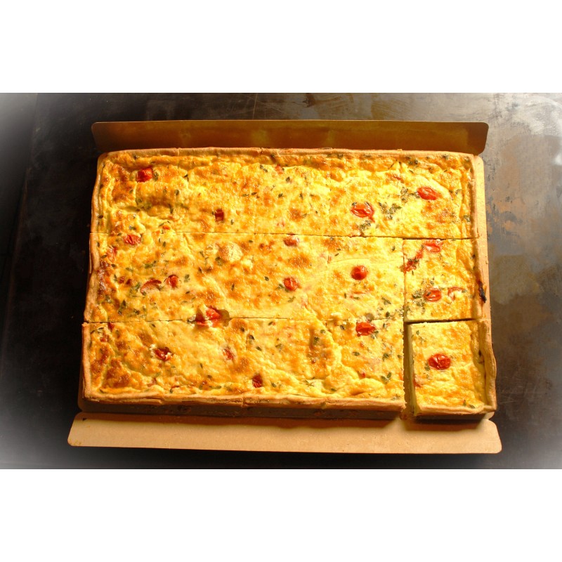 MN Quiche d'été (ricotta) prédécou. en 15 portions