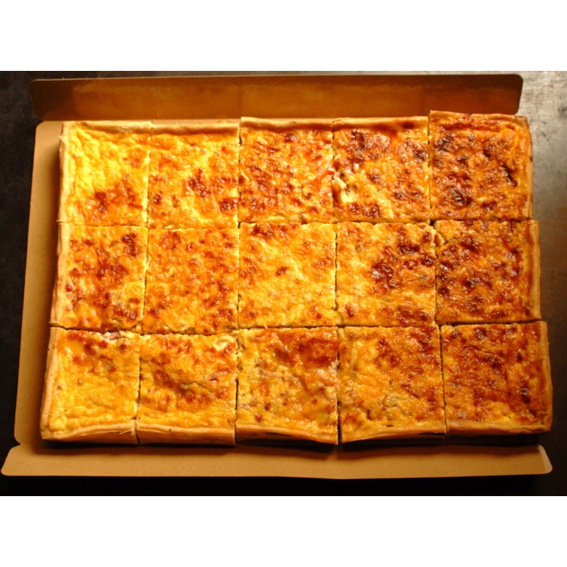 MN Quiche Lorraine  prédécoupée en 15 portions