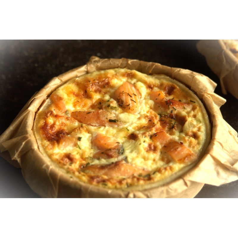 MN Quiche Saumon Fromages fines herbes 12cm