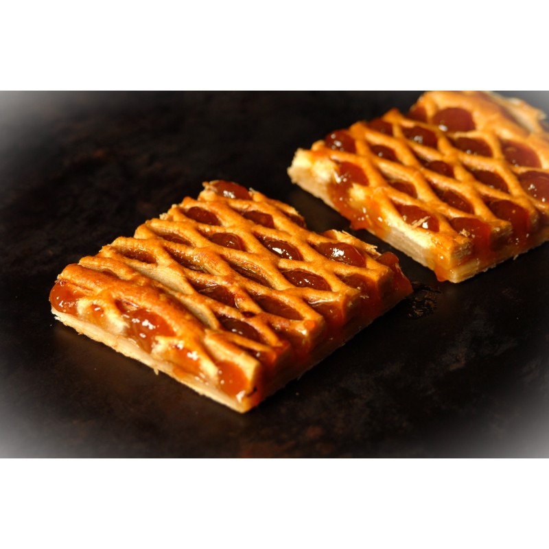 MN 2 Carrés à la Confiture abricot