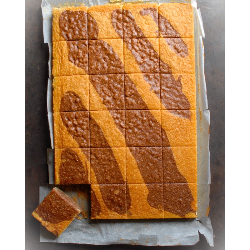 MN Cake au marbré prédécoupé en 24 portions