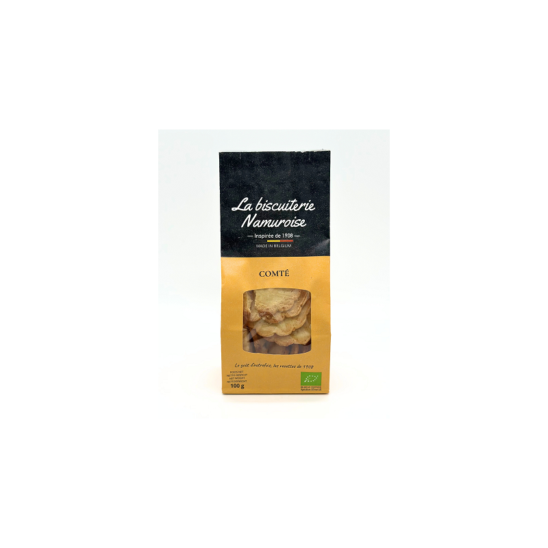 Biscuit. Namuroise - Salés Fromage Comté 100g