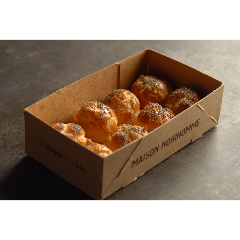 Profiteroles au saumon fumé 8pc