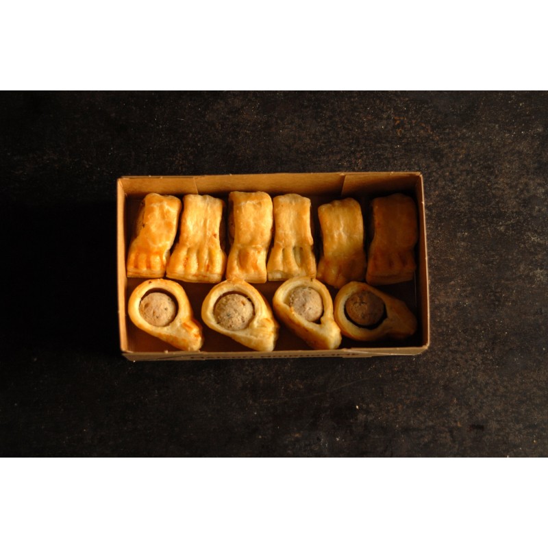 Mini feuilletés saucisse 10pcs