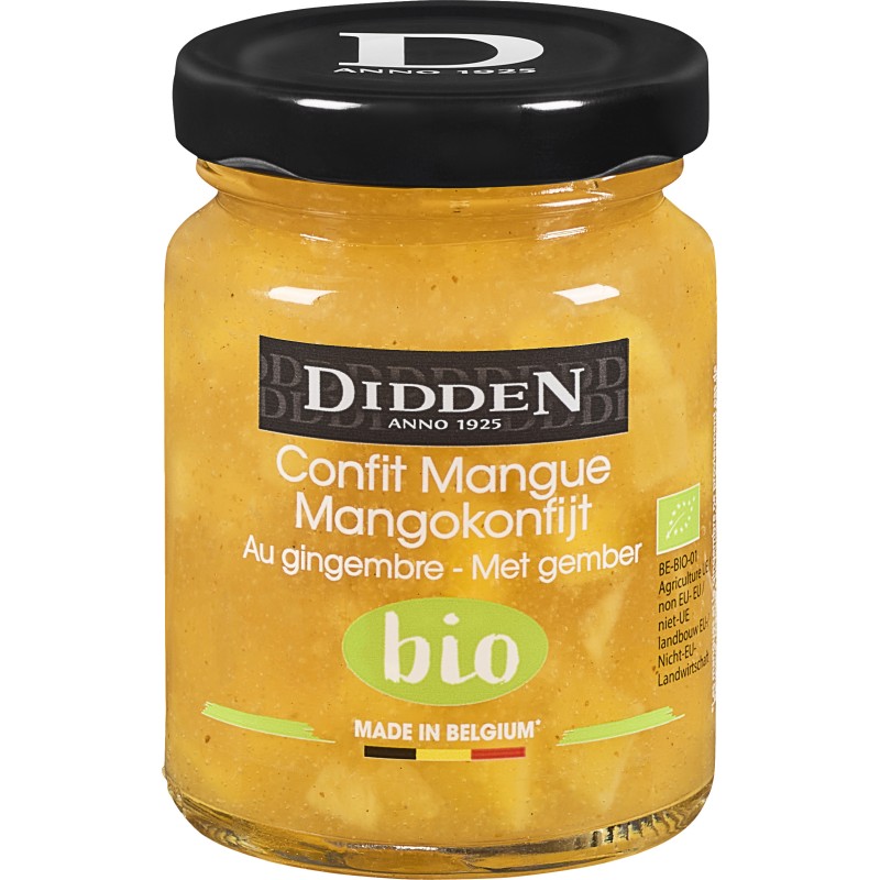 DIDDEN Confit mangue-gingembre 105g