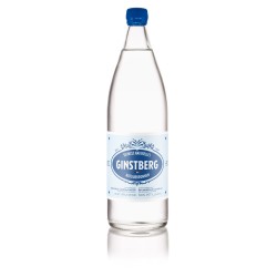 Eau plate 1L en bout. verre