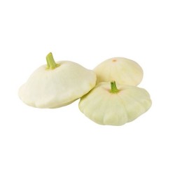 Courge Pâtisson blanc BE
